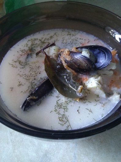 Исландский сливочный суп в хлебе