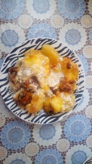 Запеченная щука-жюльен 