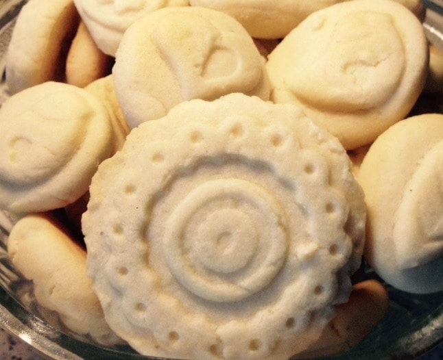 Ванильное печенье с лимонным кремом