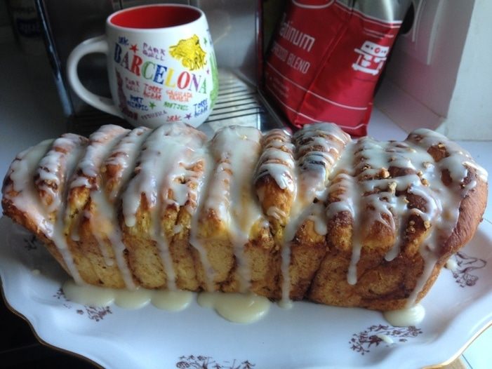 Тыквенный отрывной кекс