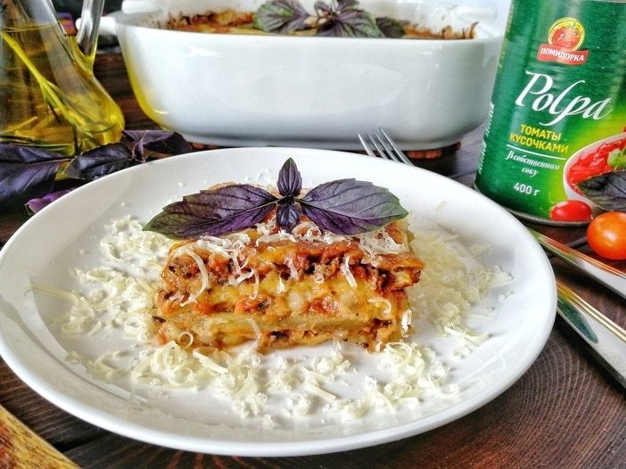 Бакладжано пармеджано с соусом «Наполи»