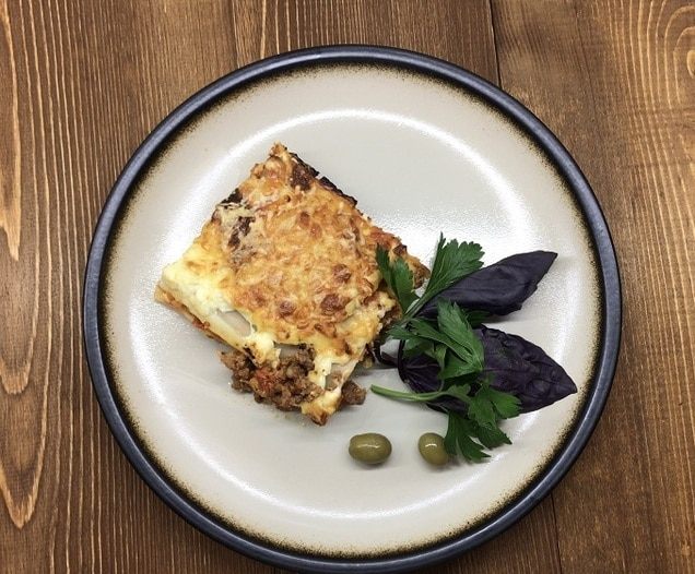 Лазанья диетическая легкая