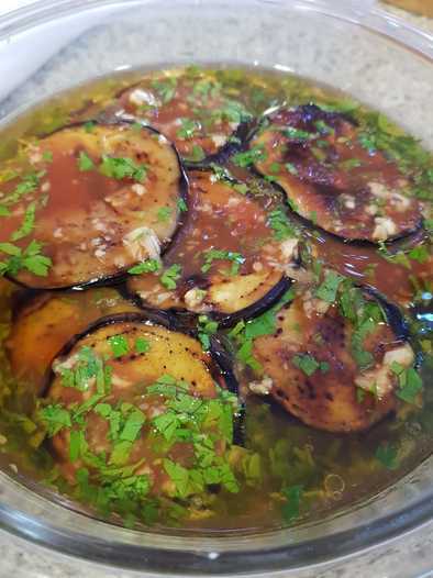 Баклажаны в томатном маринаде