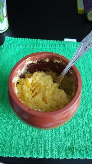 Пшенная каша с тыквой в горшочках