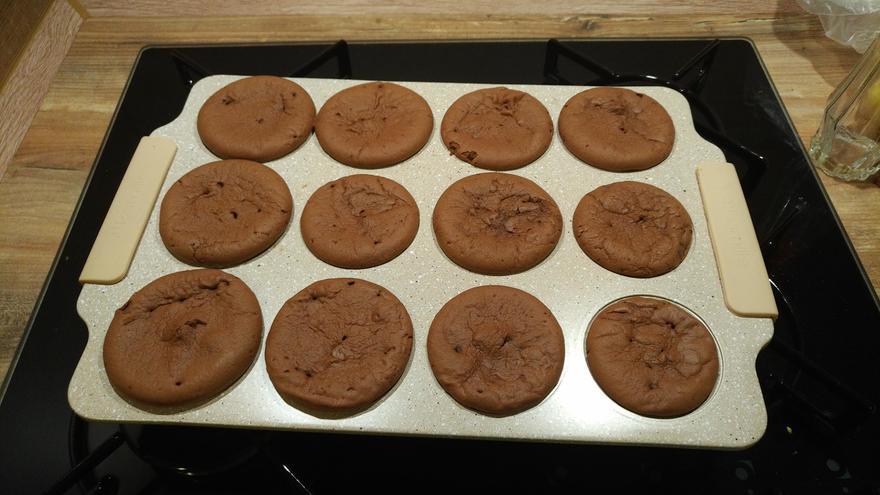 Шоколадные маффины на ряженке