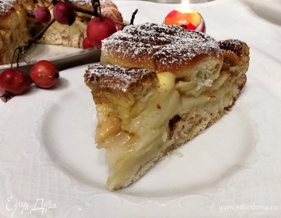 Яблочный пирог «Улитка»