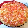 Яблочный пирог «Розовые розы»