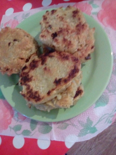 Драники с зеленым луком