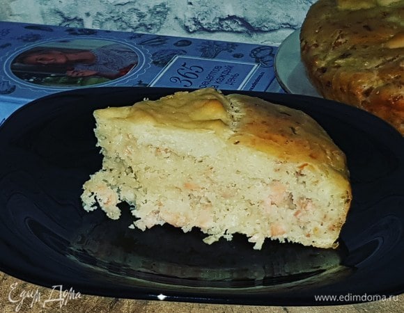 Пирог с рыбой по рецепту Юлии Высоцкой