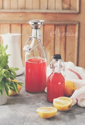 Клубничный лимонад 