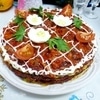 Закусочный торт «Овощной переполох»