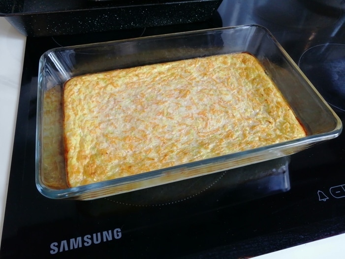 Запеканка с кабачками и морковью