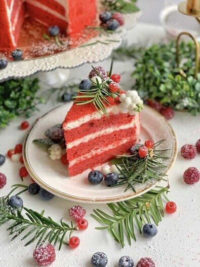 Торт «Красный бархат»