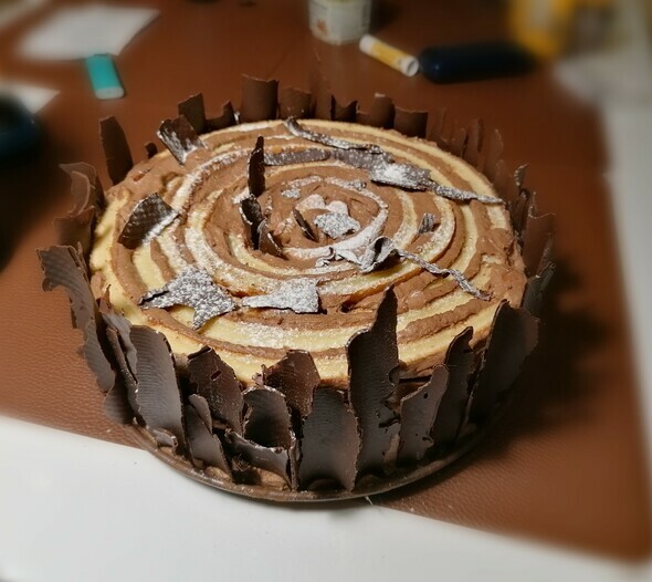 Торт «Трухлявый пень» 