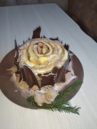 Торт «Трухлявый пень» 