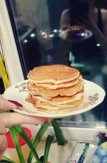 Нежные панкейки на ряженке