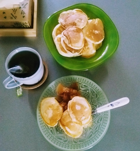 Оладьи без яиц 