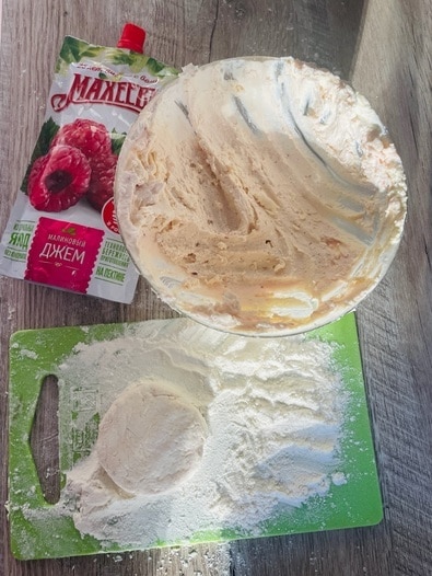 Малиновые сырники 