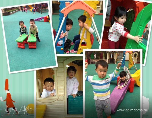 Детский сад в Китае