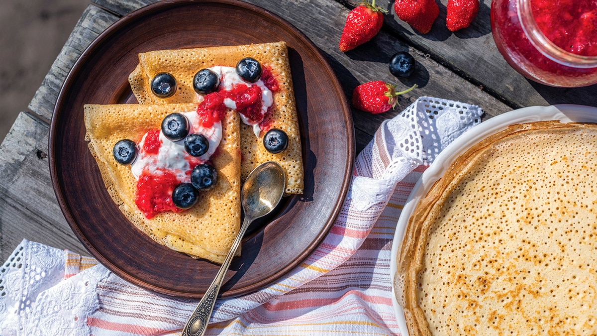 Как приготовить кружевные блинчики Как приготовить кружевные блинчики