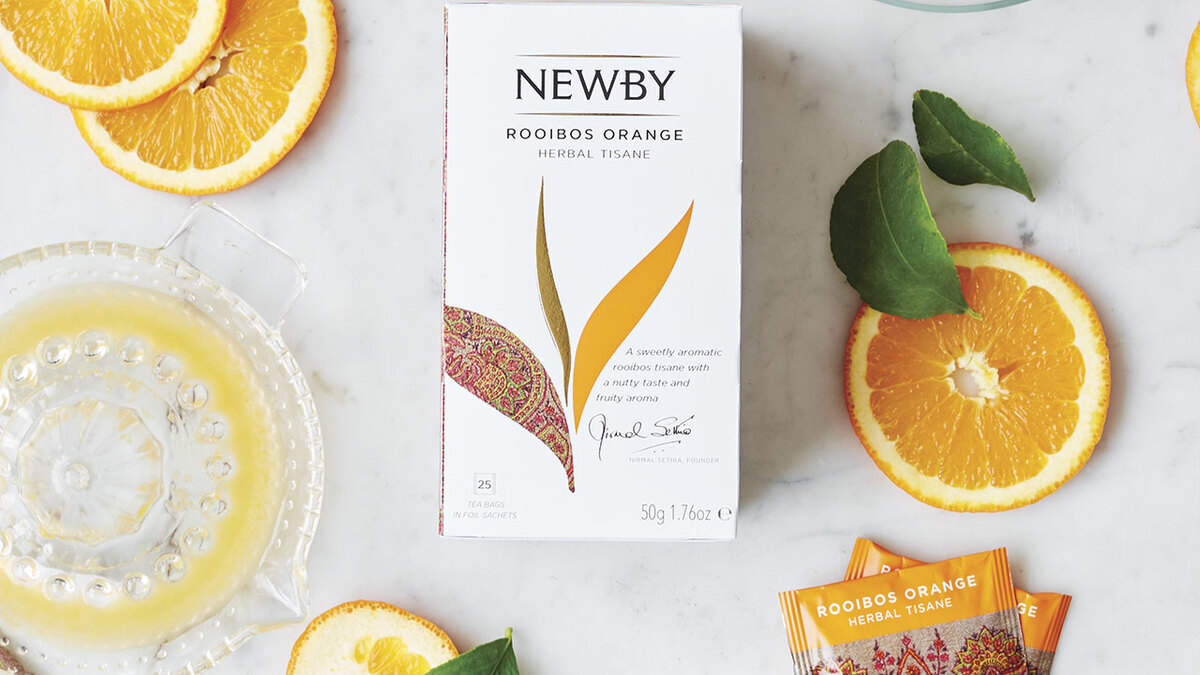 Newby Teas перевыпустила коллекцию пакетированного чая в обновленном дизайне
