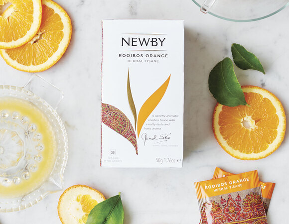 Newby Teas перевыпустила коллекцию пакетированного чая в обновленном дизайне