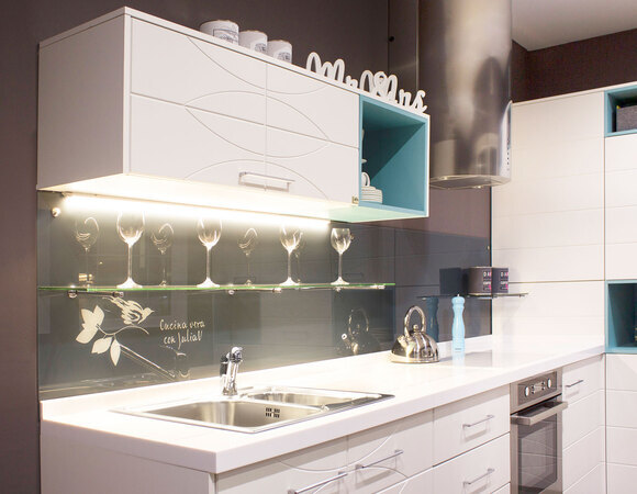 Cтеновая панель by Julia Vysotskaya в Мастерской кухонь «Едим Дома!» 