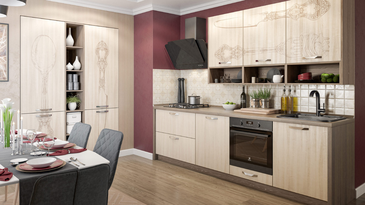 Половина кухни в подарок от Мастерской кухонь «Едим Дома!»