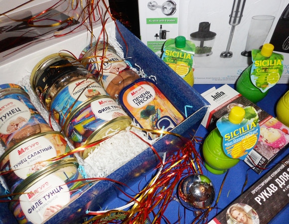 Спасибо спонсорам за подарки!