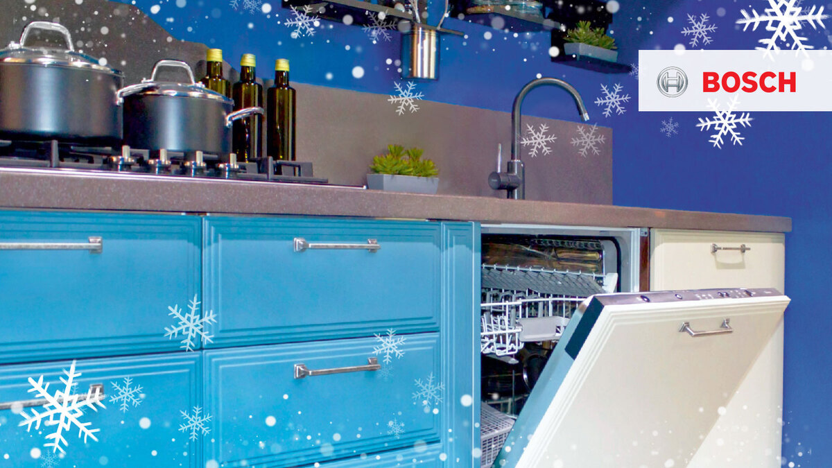 Мастерская кухонь «Едим Дома!»: посудомоечная машина в подарок!