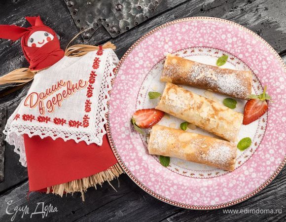 Спецпроект «Вкус настоящей Масленицы» для бренда «Домик в деревне»