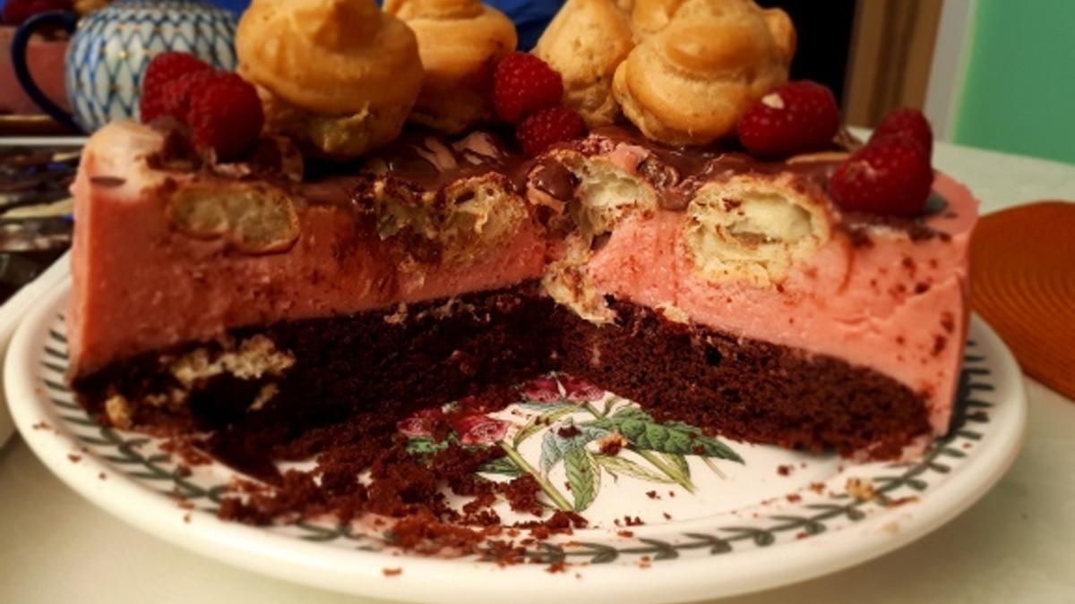 Мой первый авторский торт!