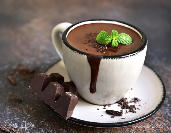 5 рецептов горячего шоколада: инфографика