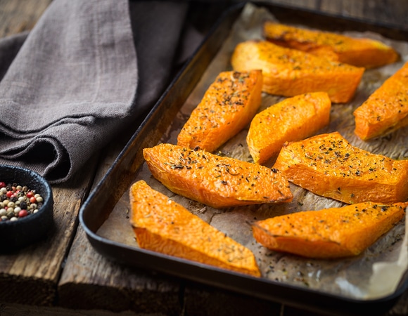 Быстрый мастер-класс: как запечь тыкву в духовке