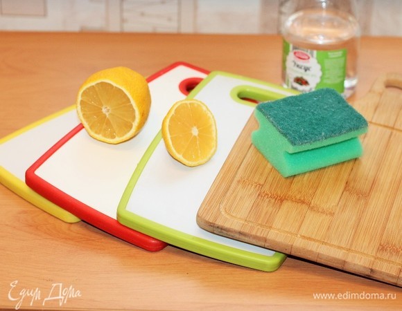 Приводим в порядок кухонные доски