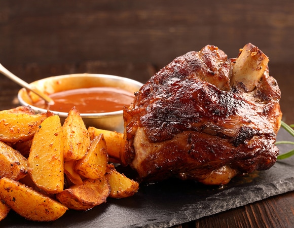 Секреты приготовления свиной рульки