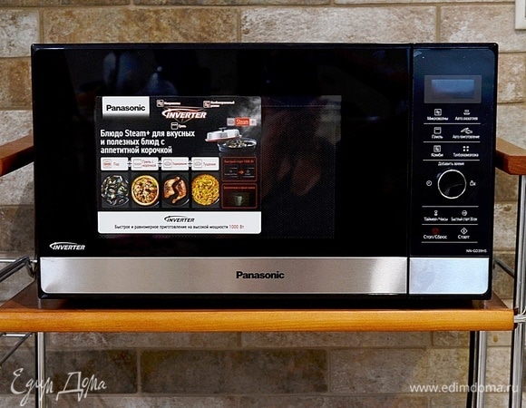 Жарю, парю, кашеварю с микроволновой печью Panasonic NN-GD39HS