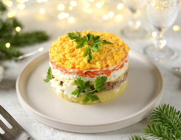 Пять самых новогодних салатов