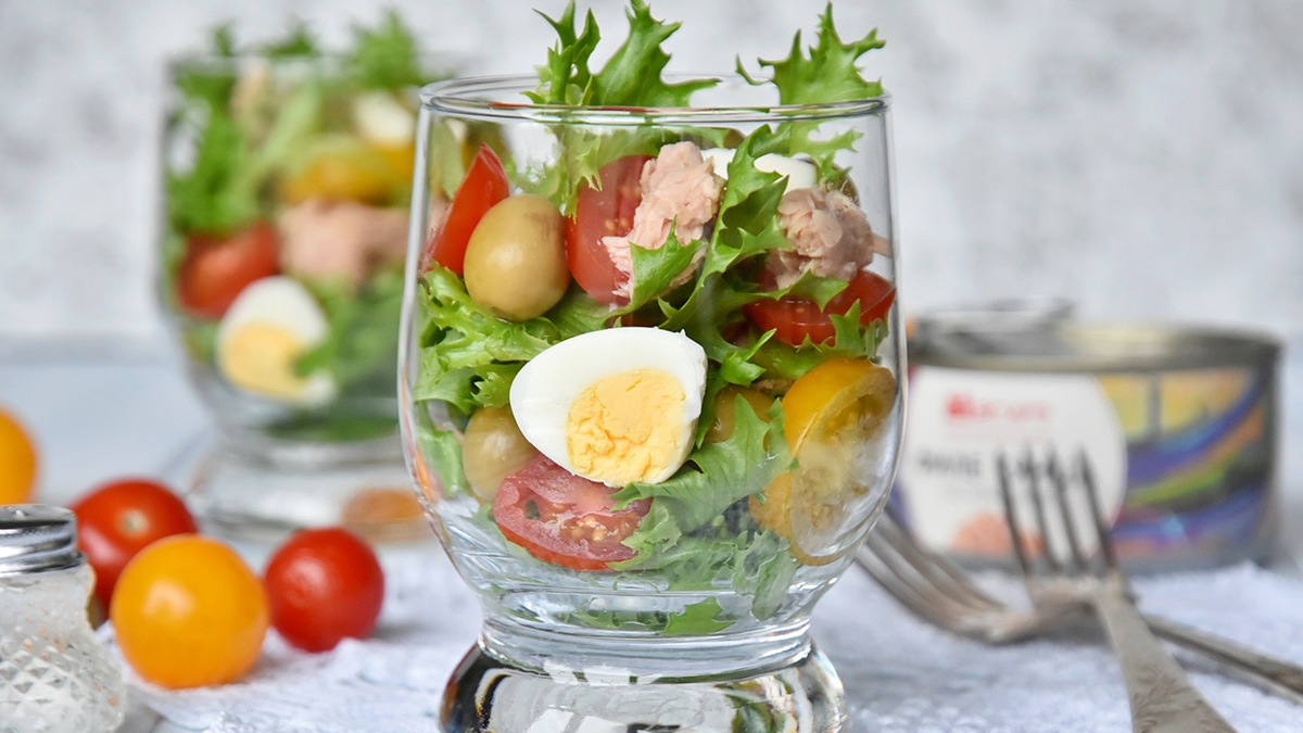 10 простых салатов с рыбой 10 простых салатов с рыбой