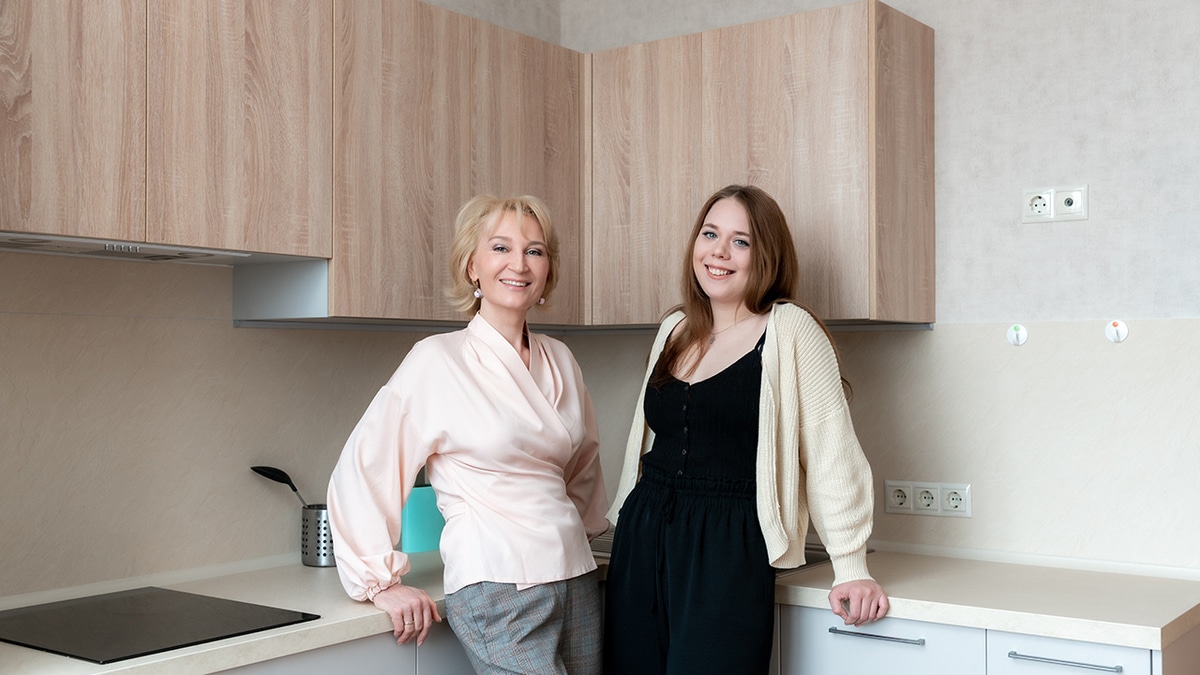 Кухня мечты для невероятной многодетной мамы