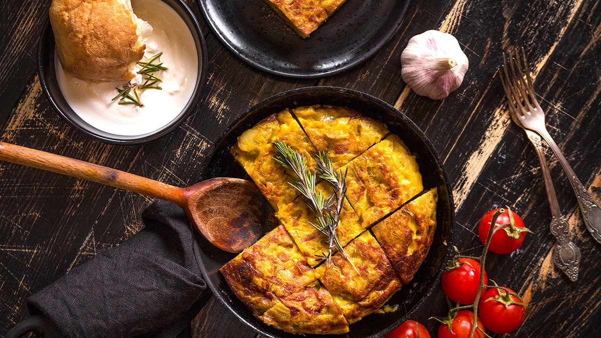 Прямой эфир во «Вконтакте» с шеф-поваром: готовим картофельную тортилью!