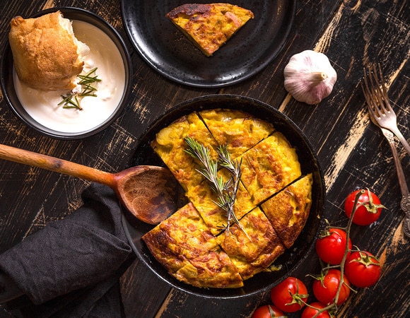 Прямой эфир во «Вконтакте» с шеф-поваром: готовим картофельную тортилью!