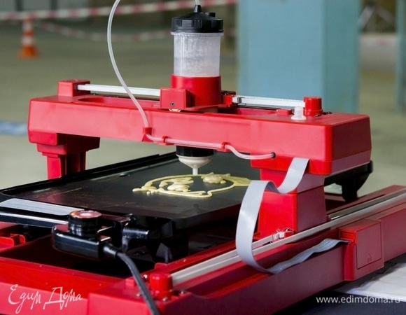 Российские ученые разработали 3D-принтер, который печатает торты