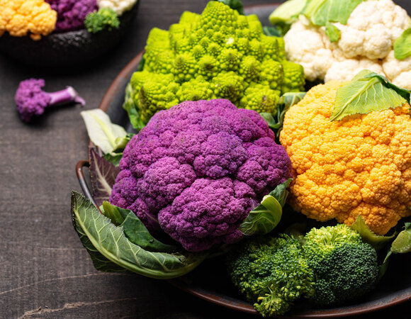 Шеф-повар поделился секретом, как раскрасить цветную капусту Шеф-повар поделился секретом, как раскрасить цветную капусту