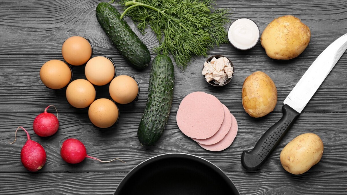 В России выросли цены на ингредиенты для окрошки В России выросли цены на ингредиенты для окрошки