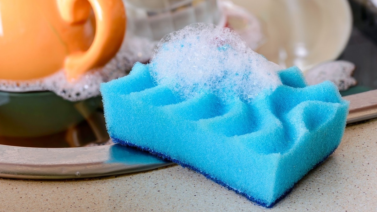 Губки для посуды могут вызвать пневмонию — назван безопасный срок использования