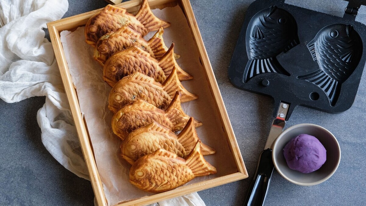 Тайяки на удачу: японский стритфуд со сладкой и соленой начинкой Тайяки на удачу: японский стритфуд со сладкой и соленой начинкой