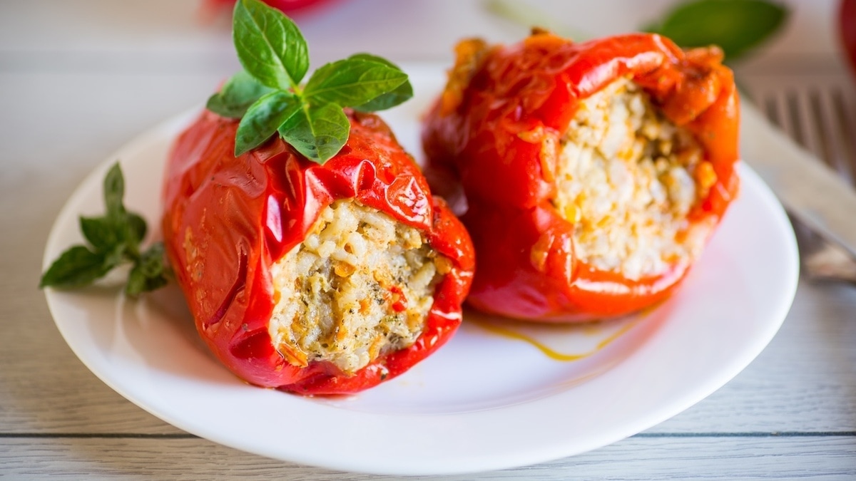 Все будут требовать рецепт! Сладко-пряные фаршированные перцы с вкусным секретом 