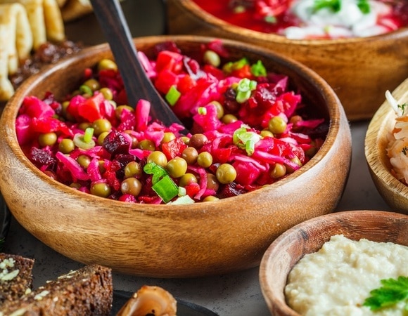 Чем заправляют винегрет — в тренде идеальный состав для ярых гурманов Чем заправляют винегрет — в тренде идеальный состав для ярых гурманов