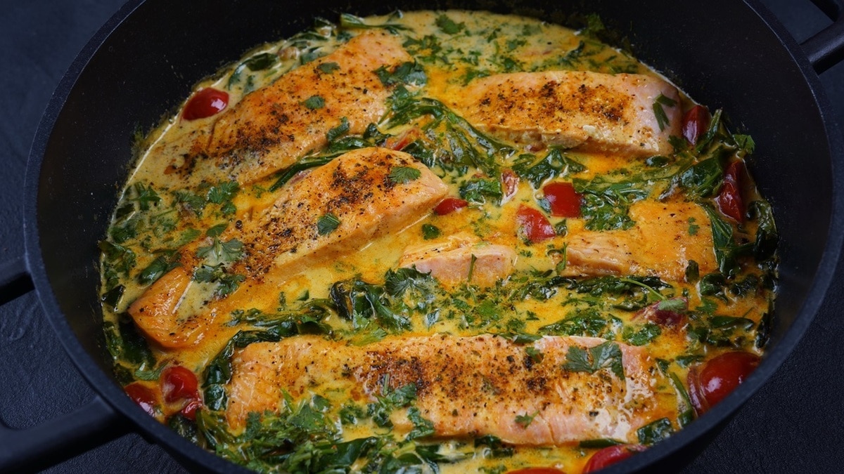 Лосось «Тоскана» по рецепту диетолога Королевой — идеально к праздничному столу